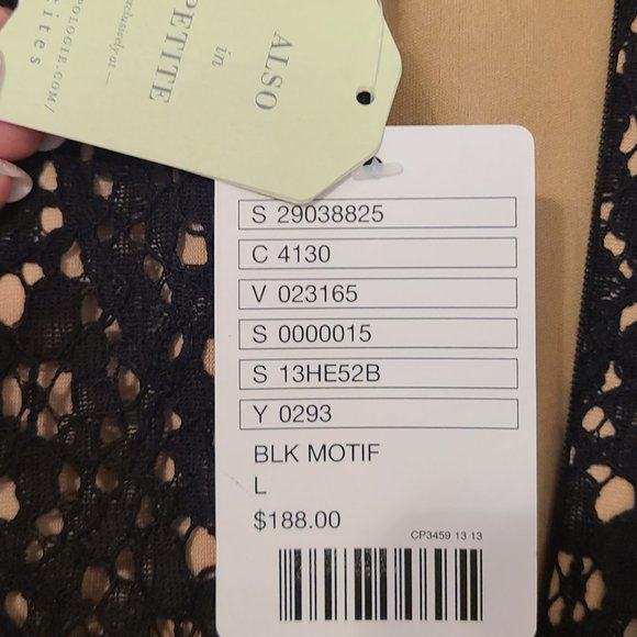 Anthropologie Heartloom Fitted Black Lace Dress ~ Size Large - Picture 7 of 9